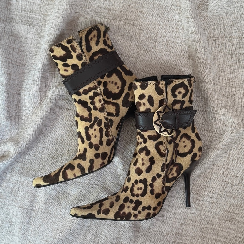 Vintage Casadei leather boots